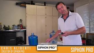 Siphon Pro® demonstration siphoning water and fuel gas with the siphon pump and siphon hose [upl. by Trisha]