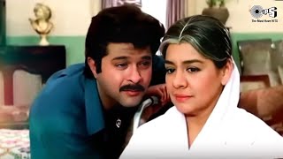 Teri Ungli Pakad Ke Chala Mamta Ke Aanchal Me Pala  Anil Kapoor  Udit Narayan  Laadla [upl. by Gnep]