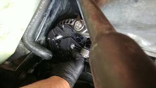 Mercedes W220 Alternator Install [upl. by Chevalier407]