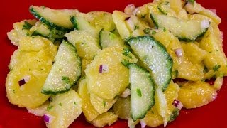 Kartoffelsalat Wiener Art Rezept  Der Bio Koch 635 [upl. by Rabush89]