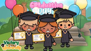 VICTORY VICE UNIVERSITY GRADUATION Toca Boca Roleplay PART 10 SEASON FINALE [upl. by Carey]