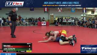 Mat 5 125 Bas Diaz Florida Vs Luke Sugalski Pennsylvania Red [upl. by Leira]