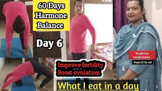 Day 6 of 60 Days Harmone Balance amp Boost Ovulation  Better fertility  Healthy food jaatnipunjabi [upl. by Sajet]