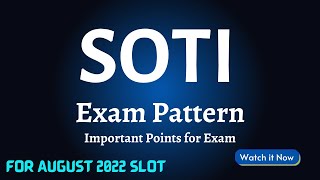 SOTI Exam Pattern 2022  Syllabus  SOTI CAMPUS DRIVE  ONLINE TEST 2022  SOTI Exam Preparation [upl. by Lrem235]