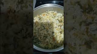 Pumpkin and callaloo rice with butter bean and saltfish [upl. by Neened185]