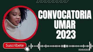 Convocatoria UMAR 2023 ¿Cómo sacar ficha en la UMAR [upl. by Gilbertine782]