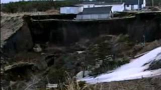 Landslide in Newfoundland Canada [upl. by Joette]