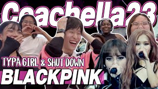 eng BLACKPINK Coachella Reaction  Typa Girl amp Shut Down  Candy Rush amp Kooky in Canada🍁 [upl. by Arezzini]