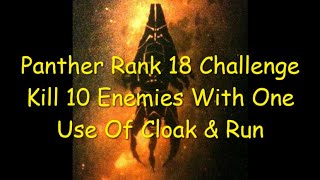 Ghost Recon Breakpoint Panther Rank 18 Challenge Kill 10 Enemies With One Use Of Cloak amp Run [upl. by Ulrikaumeko494]