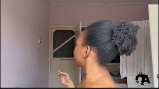 Day 4  91 Days Strands and Buns Hair Products Challenge naturalhairjourney naturalproducts [upl. by Nnair]