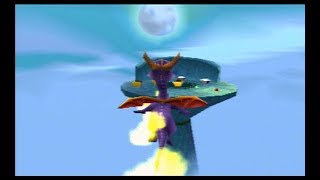 Spyro the Dragon  Wizard Peak Walkthrough PS1 [upl. by Kinelski923]