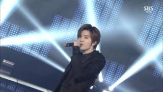 Live HD  141221 INFINITE  Last Romeo amp Back Remix Ver  2014 SBS Gayo Daejun [upl. by Carolyne]