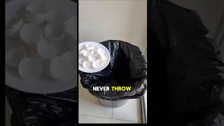 Youll never throw away eggshells again after seeing this shorts trending tips youtubeshorts [upl. by Nye]