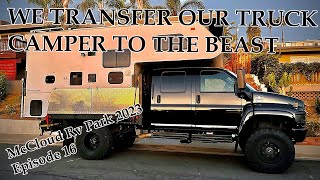 4x4 CHEVY KODIAK  GMC TOPKICK WITH LANCE CAMPER  McCloud Rv Park 2023 Episode 16 [upl. by Eelir]