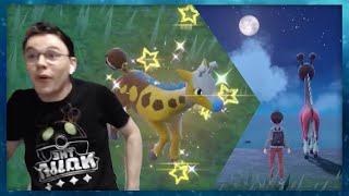 Shiny Girafarig  Farigiraf Blind Release Night Reaction FLOYT  My Favorite Pokemon Evolves [upl. by Mcdowell820]