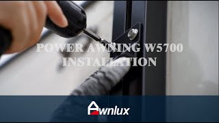 Awnlux rv power awning installation [upl. by Bernstein93]