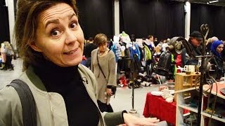 Mija besöker ON THE FLEA  Sveriges största loppis [upl. by Eudora246]