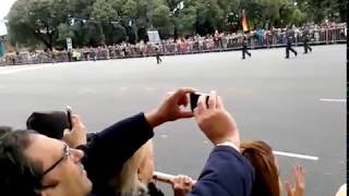 Desfile Homenaje Bicentenario Argentina Banda Bolivia Marcha de los Colorados [upl. by Diamond]