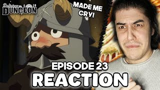 Oh Senshi MY HEART  Delicious in Dungeon Dub  Episode 23 Reaction [upl. by Carlye]