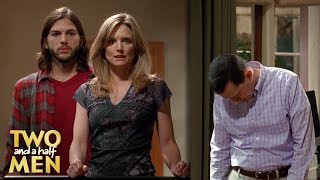 Alan Finds Out About Walden and Lyndseys Affair  Two and a Half Men [upl. by Oiril]