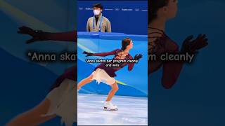 Who should have won olympics figureskating iceskating olympicgames annashcherbakova [upl. by Toma974]