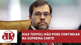 Dias Toffoli não pode continuar na Suprema Corte  Marco Antonio Villa  Jovem Pan [upl. by Euphemia]