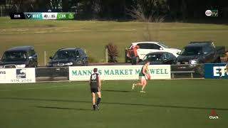 Wonthaggi v Leongatha Highlights  2nd Semi Final 2023 [upl. by Schifra]