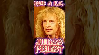 ROB and KK of JUDAS PRIEST on the infamous 1990 court case judaspriestshorts [upl. by Iolande]