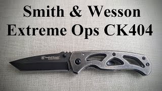 Smith amp Wesson CK404 Extreme Ops Folding Knife [upl. by Kennie]