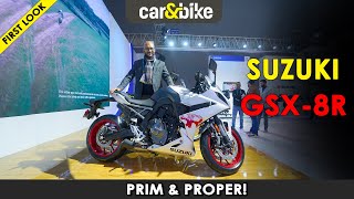 Suzuki GSX8R First Look [upl. by Myrvyn]