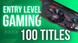 Gaming on a budget 100 games playable on GTX 1050 Ti and other older GPUs [upl. by Kylen]