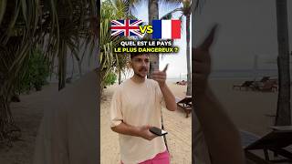 FRANCE VS ANGLETERRE  LE PAYS LE PLUS DANGEREUX [upl. by Vaas]