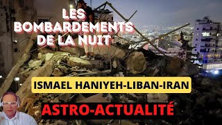 Urgent Moyen Orient mort de Haniyeh Bombardement sur Beyrouth [upl. by Sido962]