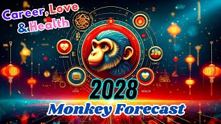 2028 Monkey Zodiac Forecast Career Love and Health Predictions [upl. by Gaskill46]