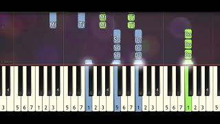 Twenty One Pilots – Message Man piano tutorial synthesia acoustic Piano Sheet Music [upl. by Eceirahs]