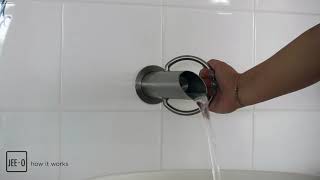 JEEO pure wall basin mixer [upl. by Mahseh]