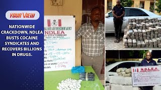 NDLEA Smashes Cocaine Syndicates Recovers MultiBillion Naira Drugs in Nationwide Raids [upl. by Nevetse]