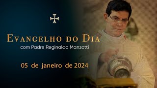 EVANGELHO DO DIA  05012024  Jo 143 51 PadreManzottiOficial [upl. by Neesay]