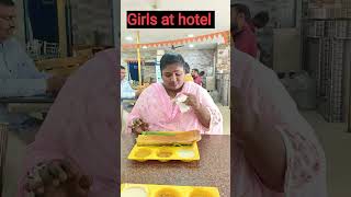 Girls at hotel vs in home🤣🤣🤣difference by Apolucky Entertainments shorts trending comedy [upl. by Bohaty369]