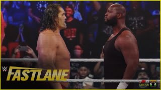 The Great Khali vs Omos  Falls Count Anywhere Match  WWE Fastlane 2023 [upl. by Adaha]