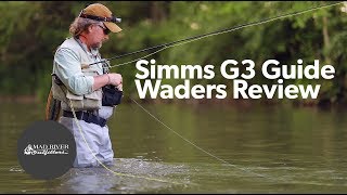 Simms G3 Guide Stockingfoot Waders Review [upl. by Ngo]