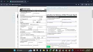 How To Fill USPS Form 1583 2024  UPDATED VERSION  URDUHINDI [upl. by Araj802]