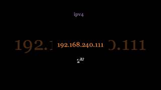 ipv4 vs ipv6 explained ip ipaddress [upl. by Rj]