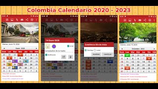 Colombia Calendario 2018 [upl. by Laeira]