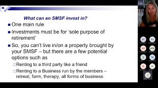 Selfmanaged super funds SMSF  Introduction and Overview 1 with Cass [upl. by Nalyac]