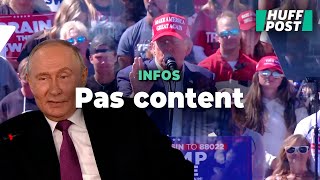 Vladimir Poutine soutient Kalama Harris pour lélection américaine et ça ne plaît pas à Donald Trump [upl. by Enelad466]