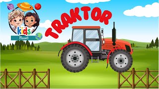 Traktor  piosenki dla dzieci traktor piosenkidladzieci 🚜🌾⭐ [upl. by Nelrah]