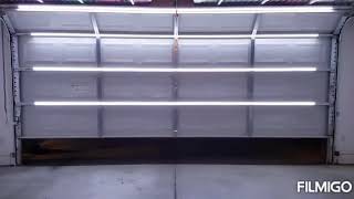 DIY Garage Door LED Lights With Remote  Very Bright [upl. by Sebbie]