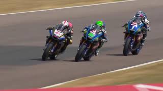 Bennetts British Superbikes Thruxton Throwback to 2022 and an intense finish [upl. by Enninaej726]