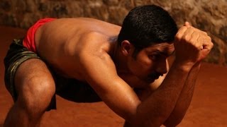 Kalaripayattu training amp techniquesAshtavadivu or Animal posturesKalari fight amp basics [upl. by Ydnim]